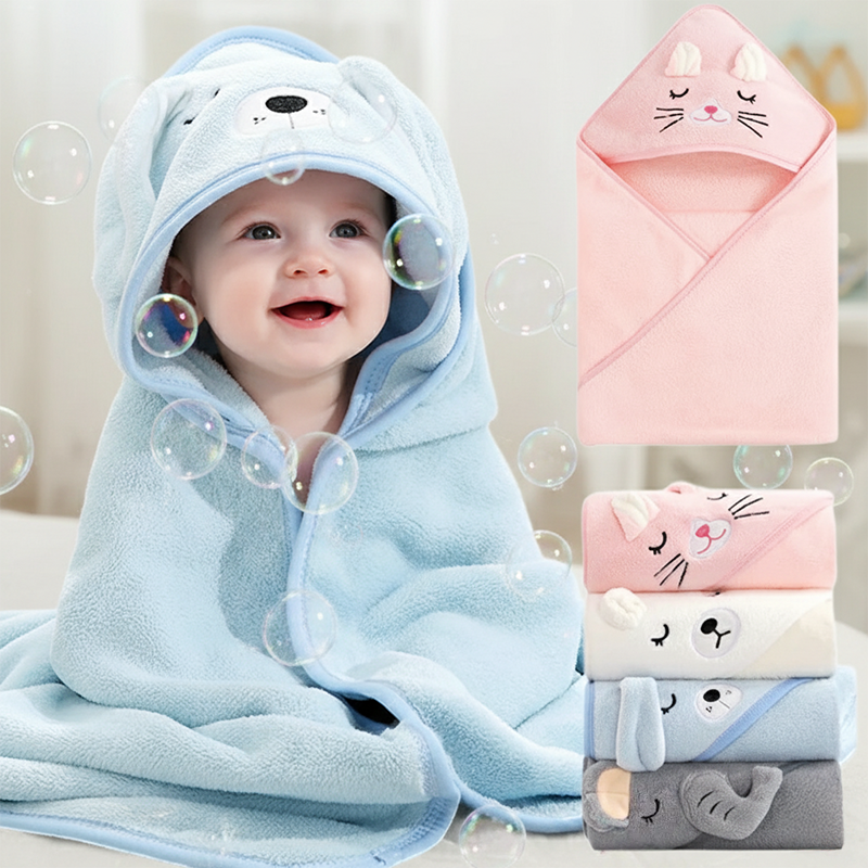 ZOO-WRAP BATH TOWEL | TOALLA DE ANIMALITOS