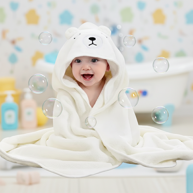 ZOO-WRAP BATH TOWEL | TOALLA DE ANIMALITOS