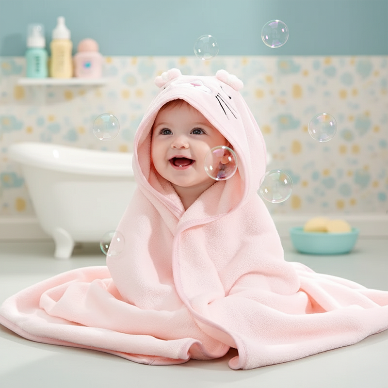 ZOO-WRAP BATH TOWEL | TOALLA DE ANIMALITOS